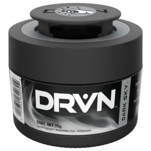 DRVN Gel Car Air Freshener, Dark Sky Scent, 70g