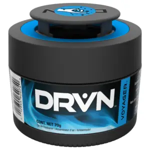 DRVN Gel Car Air Freshener, Voyager Scent, 70g