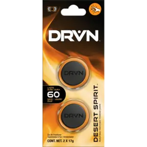 DRVN Vent Clip Car Air Freshener, Desert Spirit, 2 Count