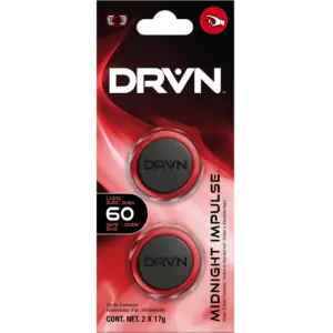 DRVN Vent Clip Car Air Freshener, Midnight Impulse Scent, 2 Count