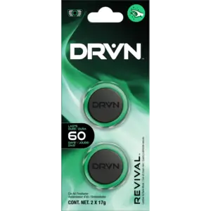 DRVN Vent Clip Car Air Freshener, Revival Scent, 2 Count